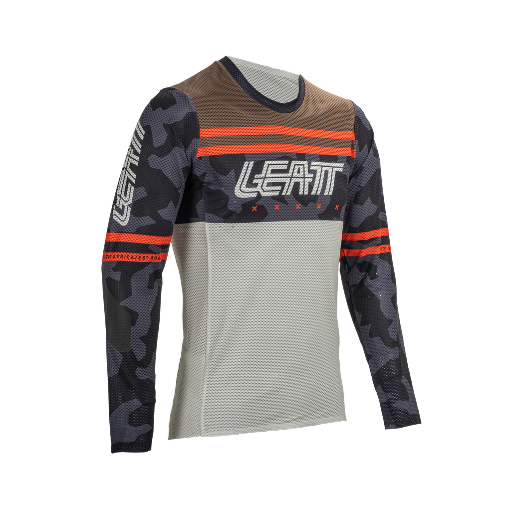 חולצת רכיבה ארוכה MTB Gravity 4.0 Cream - Leatt