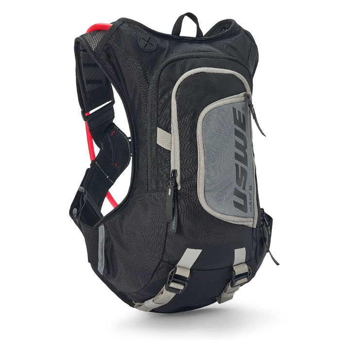 תיק מים USWE Hydro Moto 12 Black/Gray - USWE