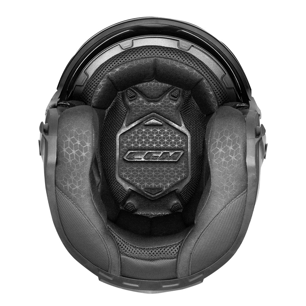 קסדת כביש 3/4 CGM 127 DEEP שחור מט - CGM