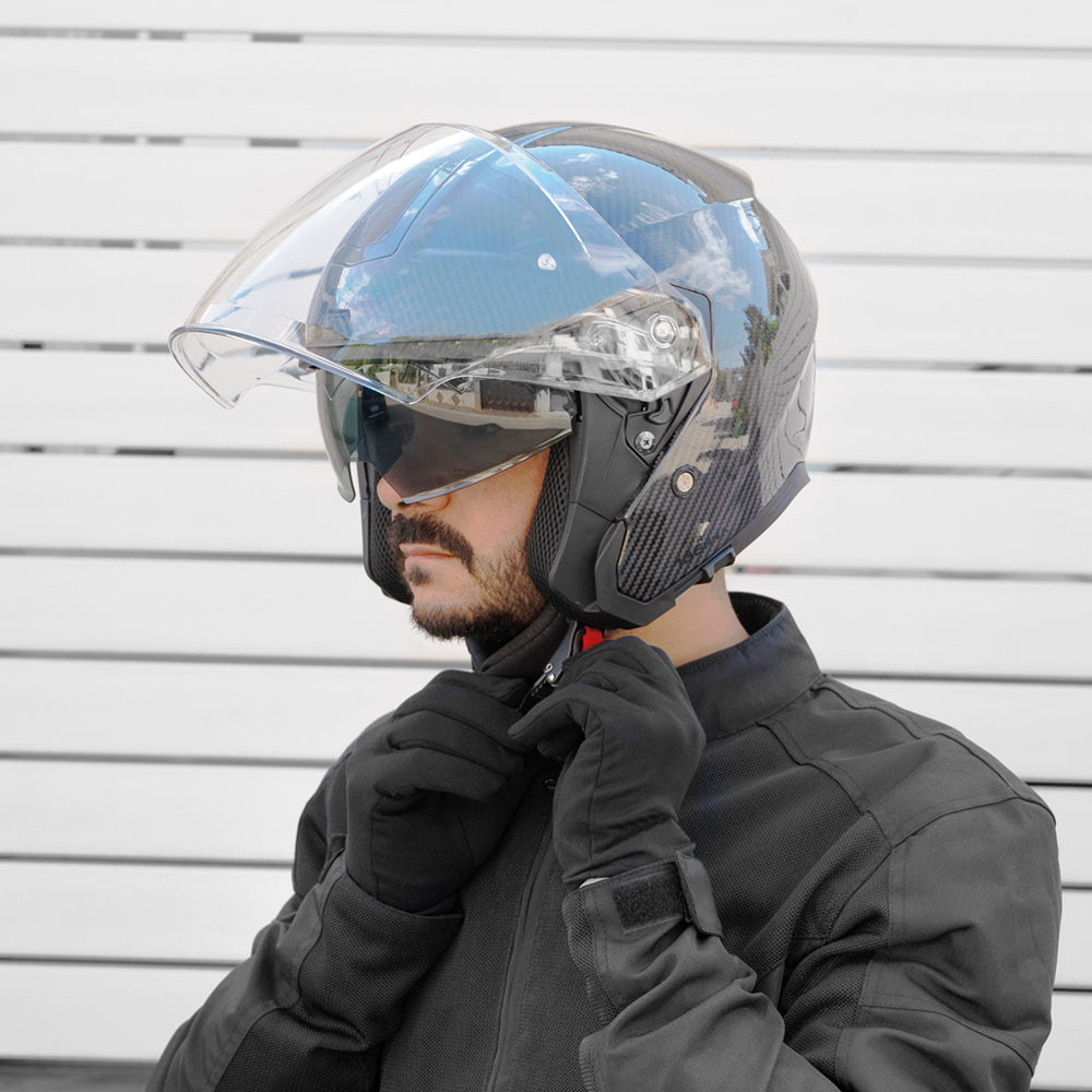 קסדת כביש 3/4 CGM 136 RNA קרבון מט - CGM