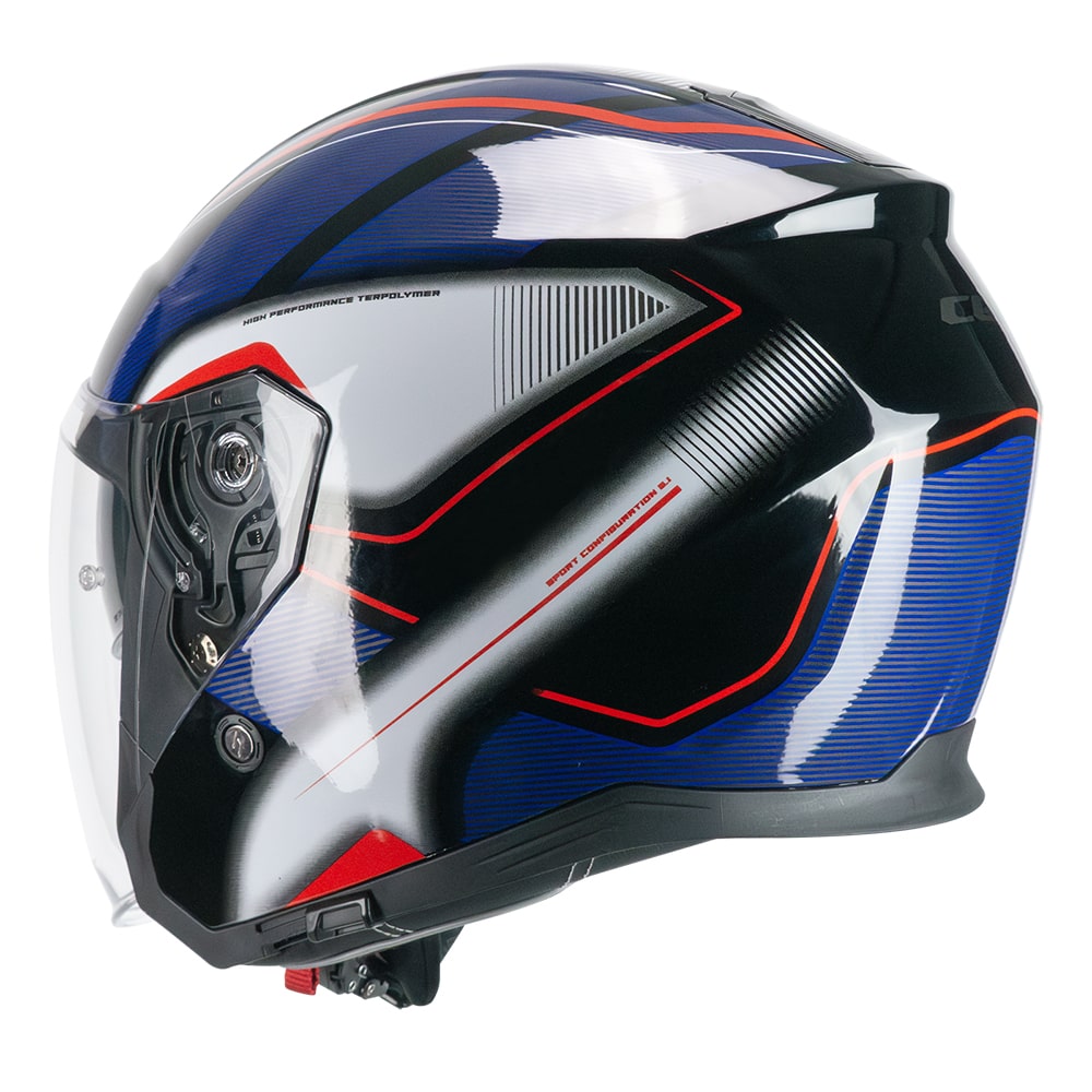 קסדת כביש 3/4 CGM 136 RNA ספורט כחול מבריק - CGM