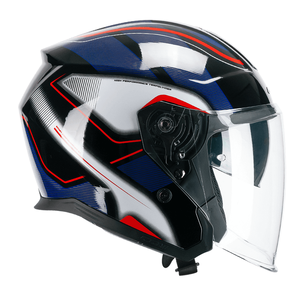 קסדת כביש 3/4 CGM 136 RNA ספורט כחול מבריק - CGM