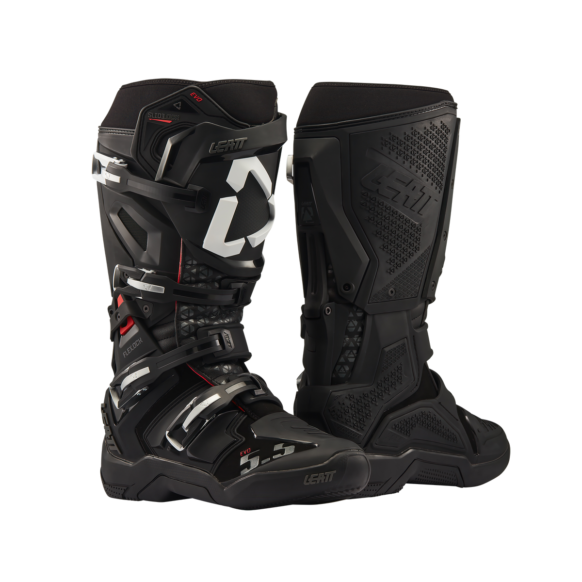 מגף 5.5 FlexLock Evo Black - Leatt