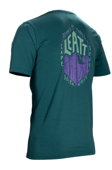 חולצה קצרה Leatt Core Teal - Leatt