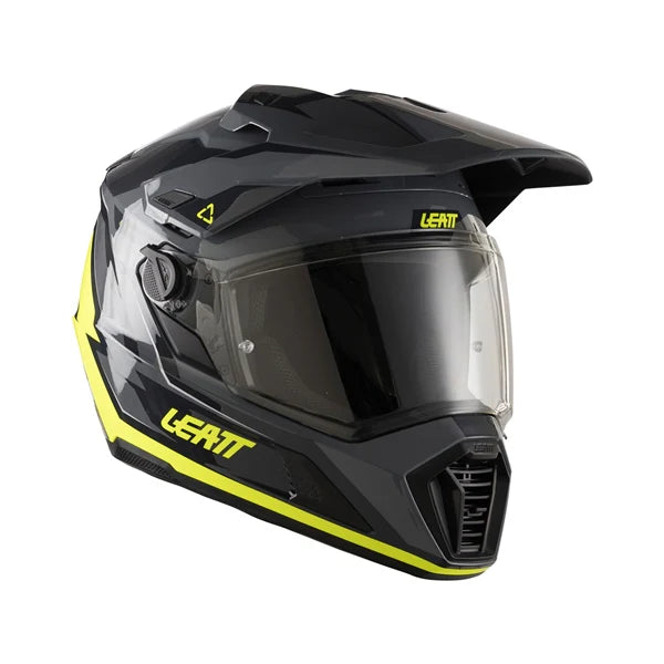 קיט קסדה ומשקף אדוונצ'ר ADV 7.5 שחור/צהוב - Leatt
