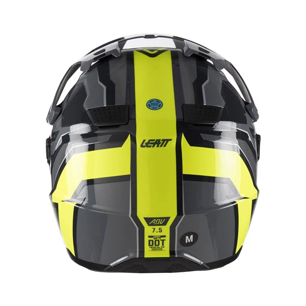 קיט קסדה ומשקף אדוונצ'ר ADV 7.5 שחור/צהוב - Leatt