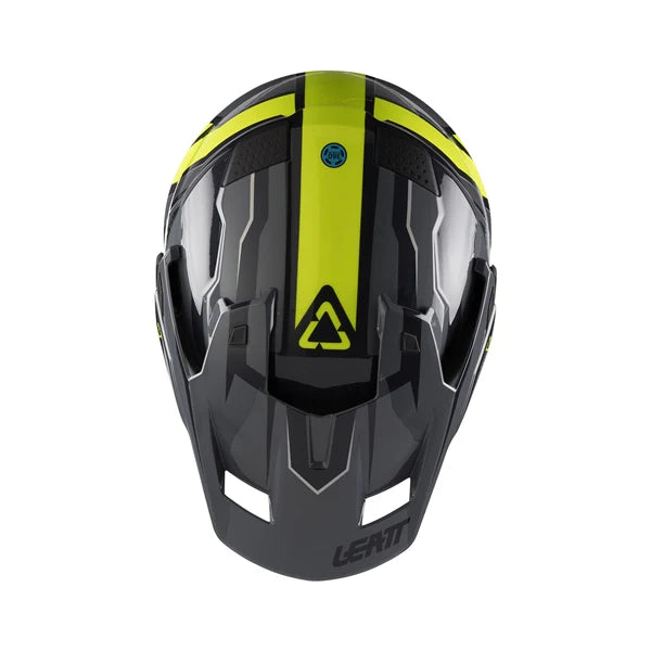 קיט קסדה ומשקף אדוונצ'ר ADV 7.5 שחור/צהוב - Leatt