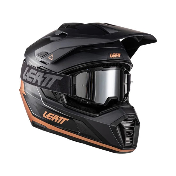קיט קסדה ומשקף אדוונצ'ר ADV 7.5 שחור/ברונזה - Leatt