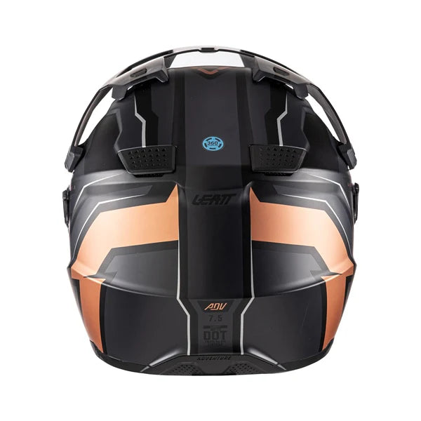 קיט קסדה ומשקף אדוונצ'ר ADV 7.5 שחור/ברונזה - Leatt