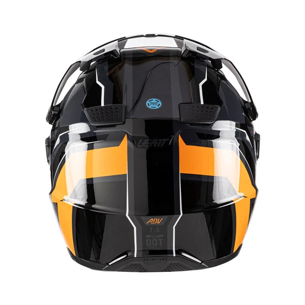 קיט קסדה ומשקף אדוונצ'ר ADV 7.5 שחור/כתום - Leatt
