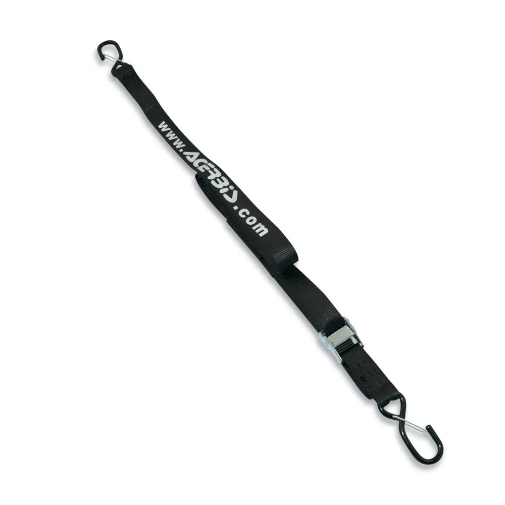 זוג חגורות קשירה ACERBIS רוחב 35 מ"מ אורך 205 ס"מ שחור - ACERBIS