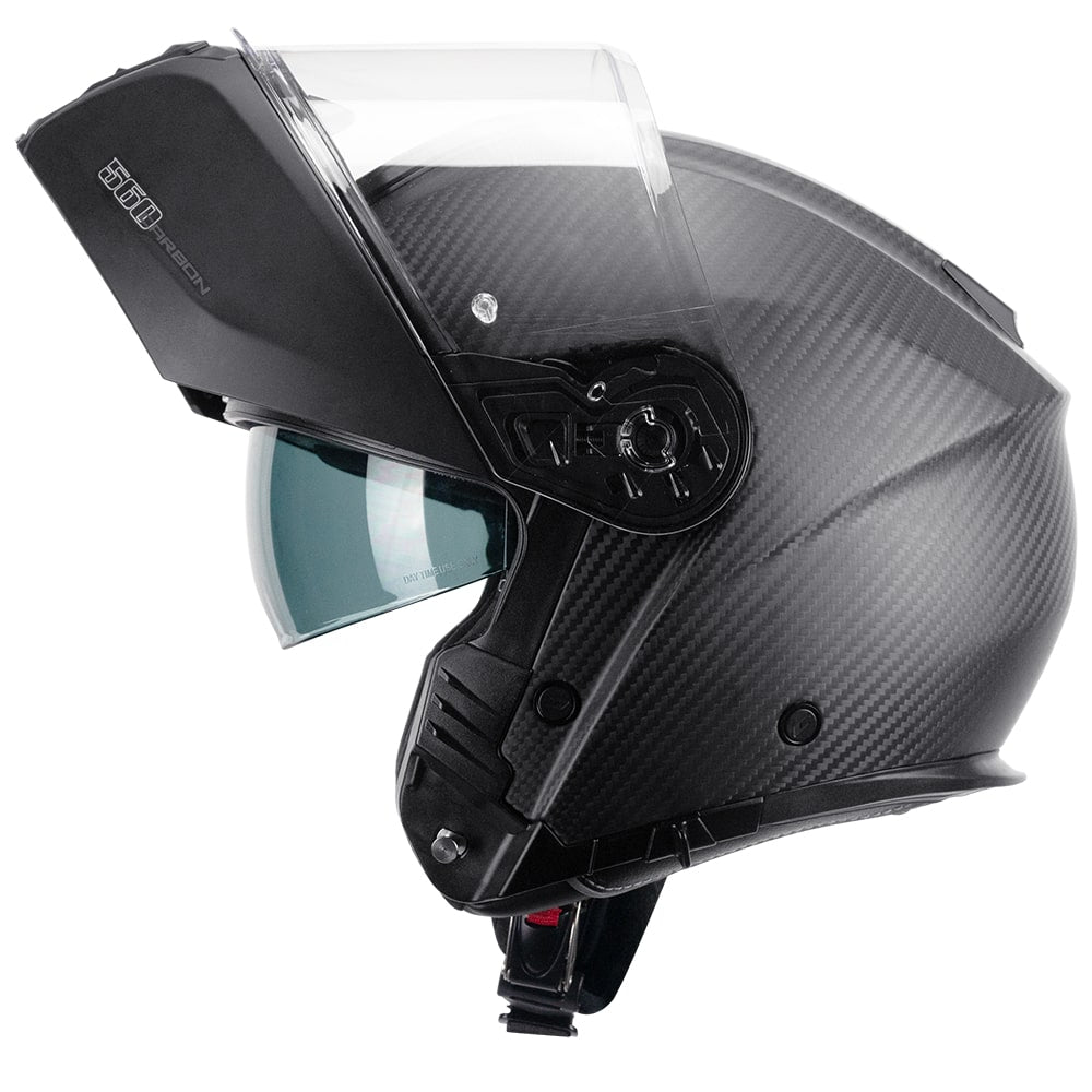 קסדת כביש נפתחת CGM 560 MAD PRO קרבון מט - CGM