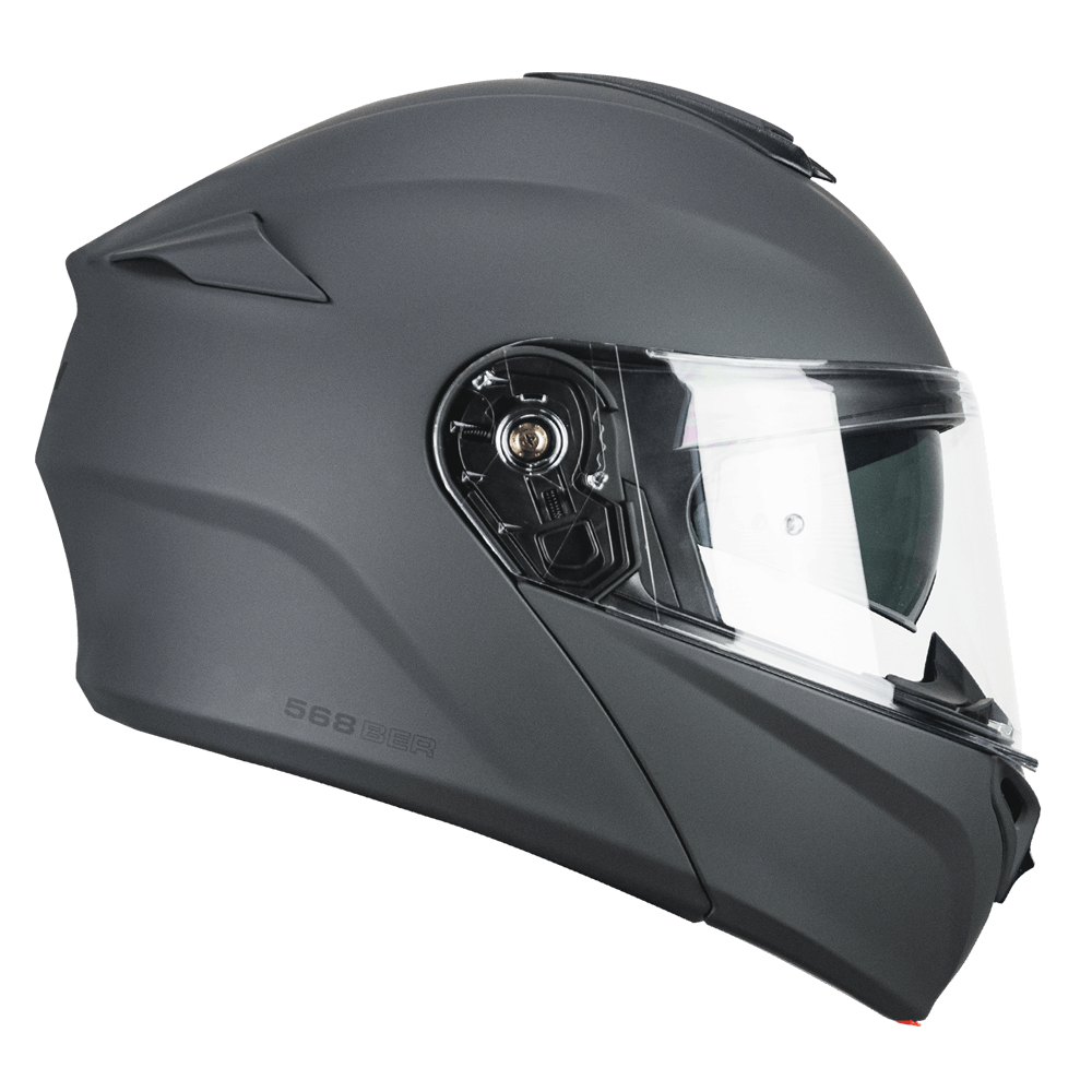 קסדת כביש נפתחת CGM 568 BER אפור מט - CGM