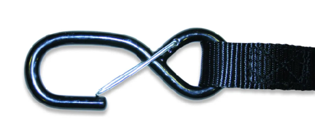 זוג חגורות קשירה ACERBIS רוחב 35 מ"מ אורך 205 ס"מ שחור - ACERBIS