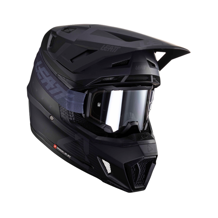 קיט קסדה ומשקף Leatt Moto 7.5 Stealth V24 - Leatt