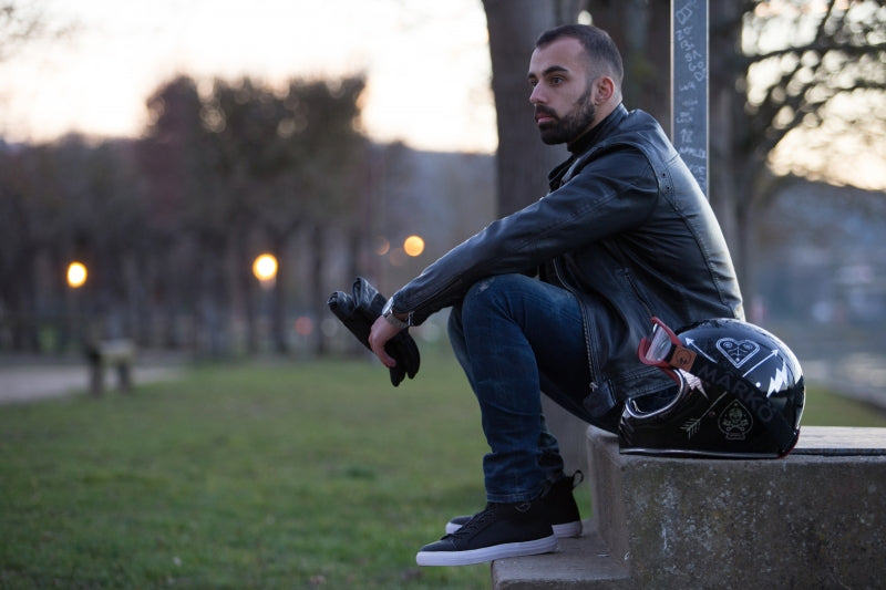 מגף רכיבה עירוני Starboy 4 מבית Falco שחור/לבן - Falco