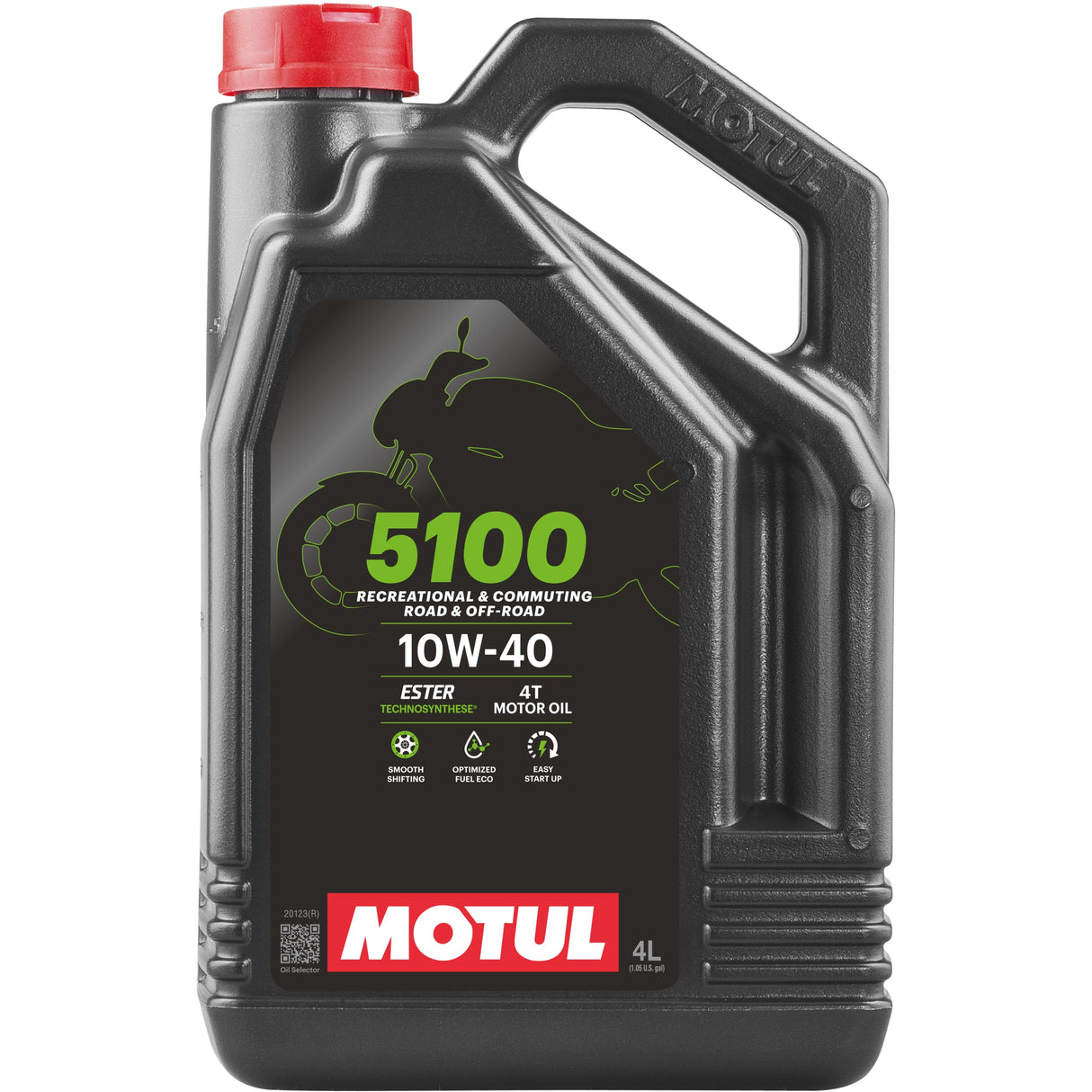 5100 שמן טכנוסינתטי לאופנוע 10W40 4L מבית MOTUL - MOTUL