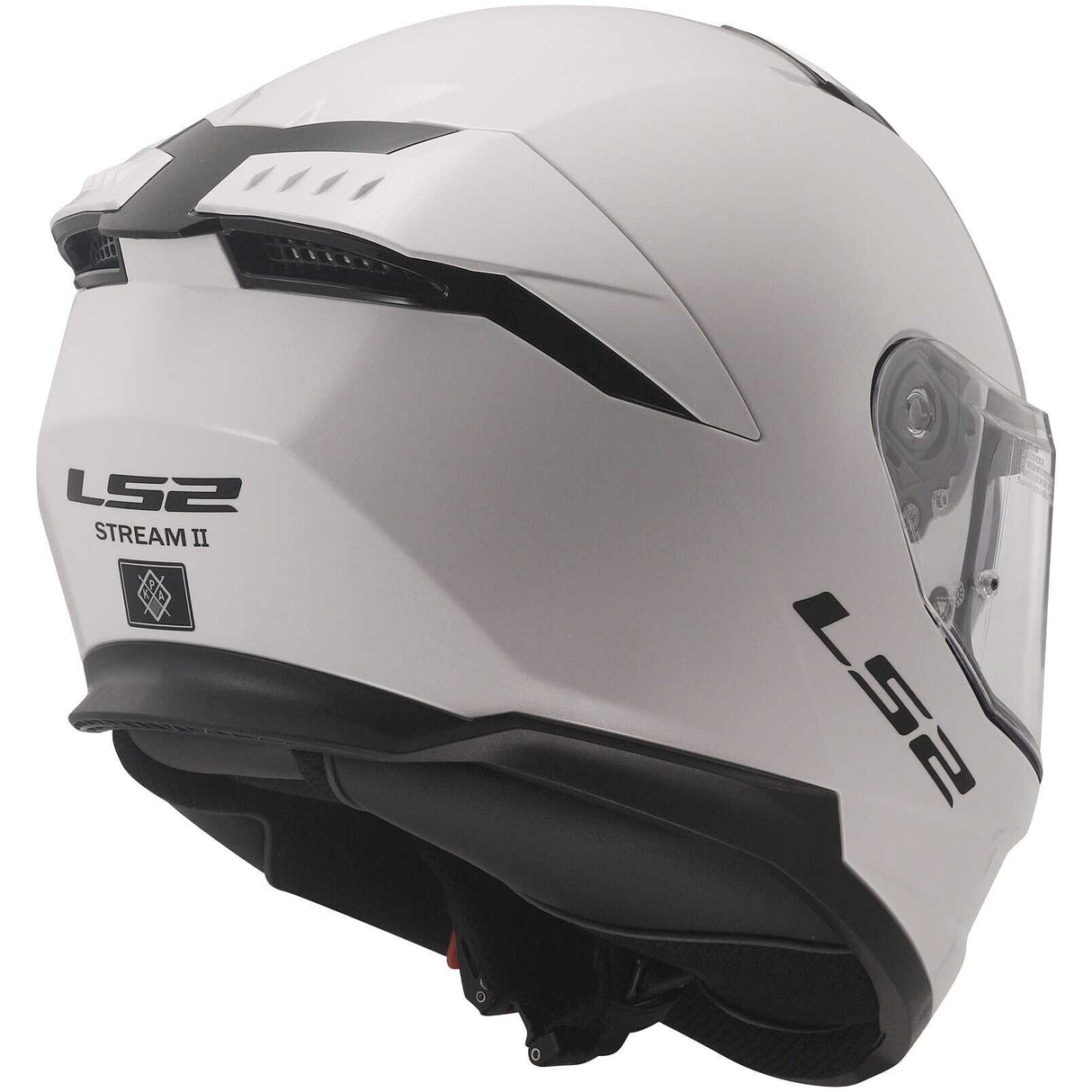 קסדת כביש מלאה LS2 FF808 STREAM II לבן מבריק - LS2