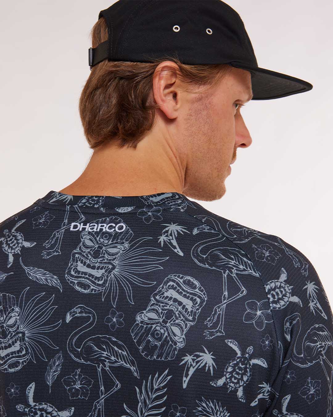 חולצת רכיבה 3/4 גברים Dark Fraser V24 - DHaRCO