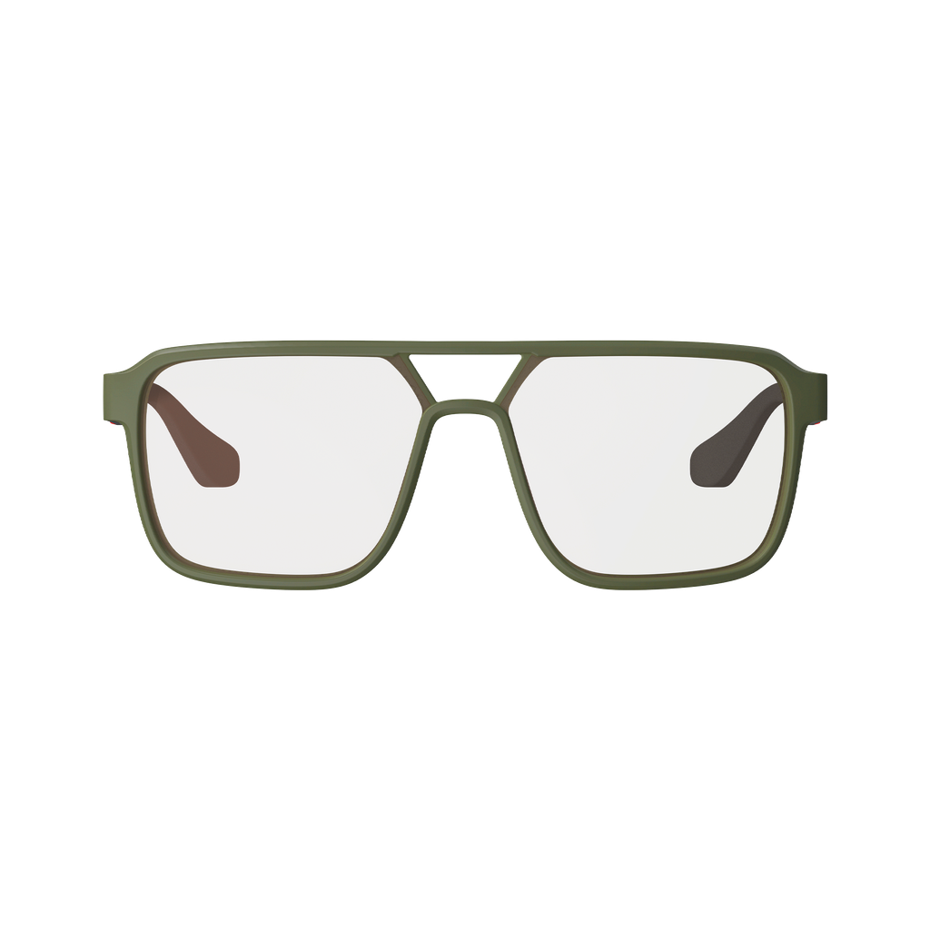 משקפי שמש Leatt TheViz Pyrenees Satin Green Polarized Brown/Silver 20 VLT - Leatt