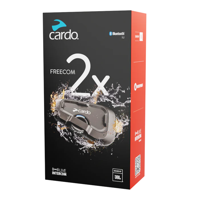 דיבורית Bluetooth לקסדה CARDO FREECOM 2X JBL - Cardo