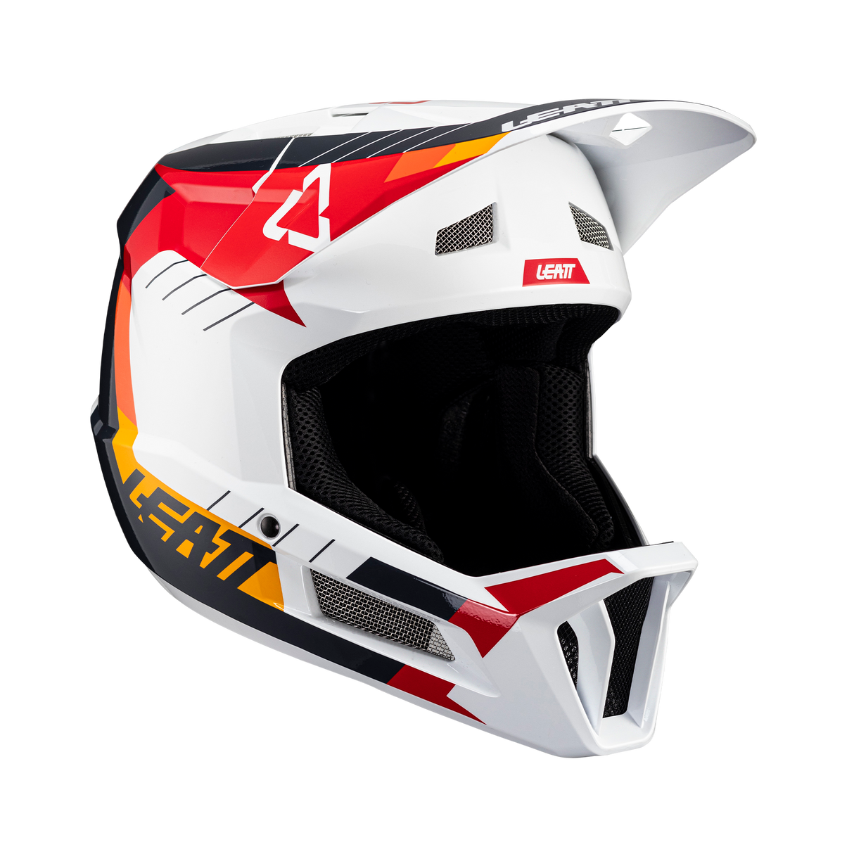 קסדה MTB Gravity 2.0 White/Red V24 - Leatt