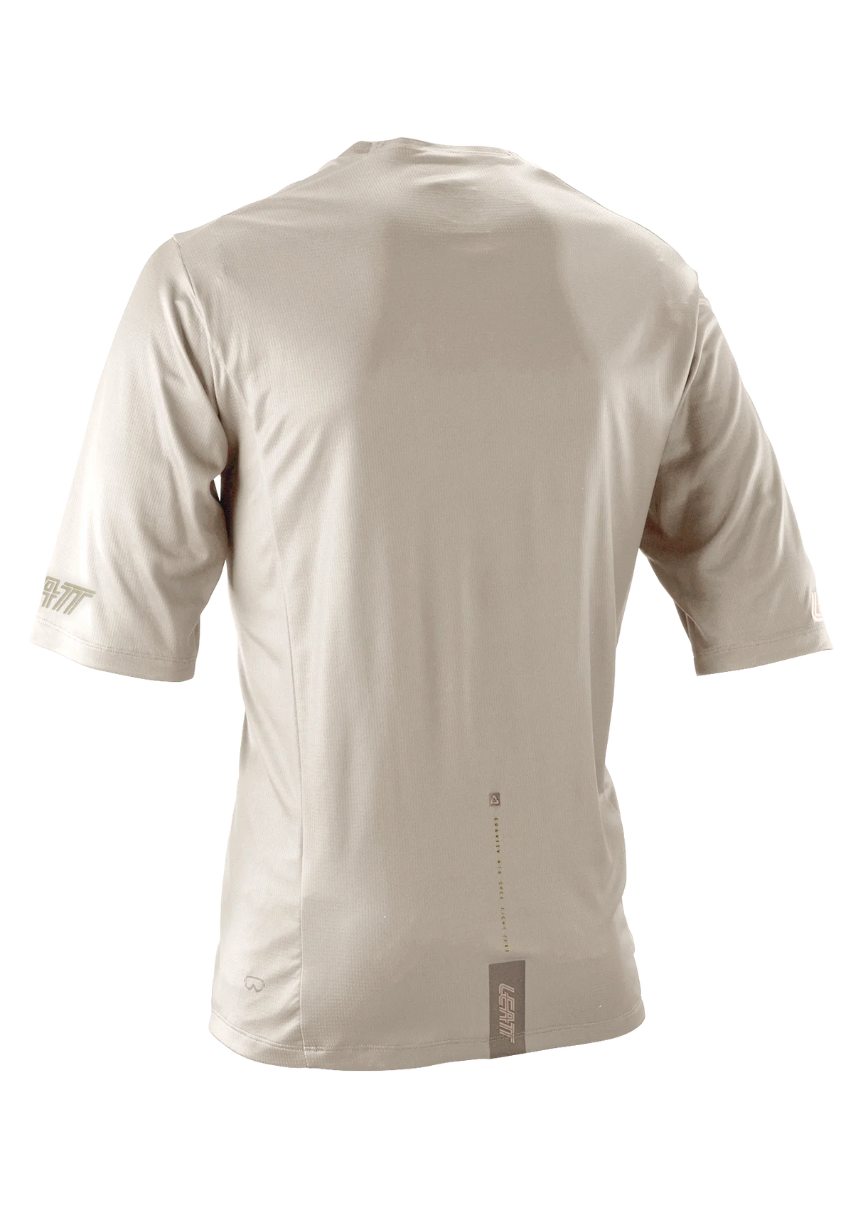 חולצת רכיבה קצרה גברים MTB Gravity 4.0 Cream White V26 - Leatt
