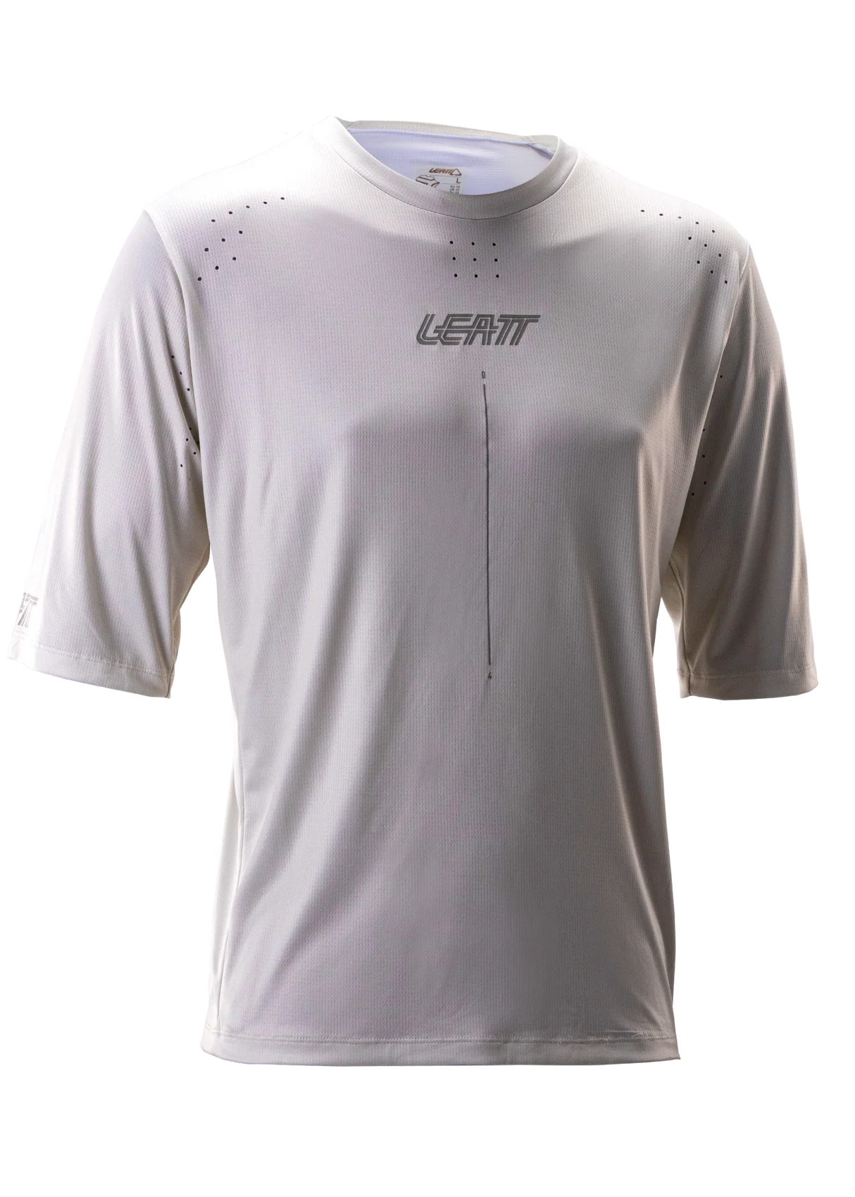 חולצת רכיבה קצרה גברים MTB Gravity 4.0 Cream White V26 - Leatt