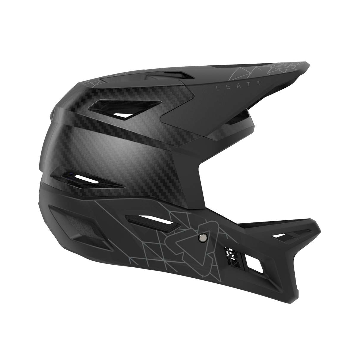 קסדה MTB Gravity 6.0 Carbon V24 Stealth - Leatt