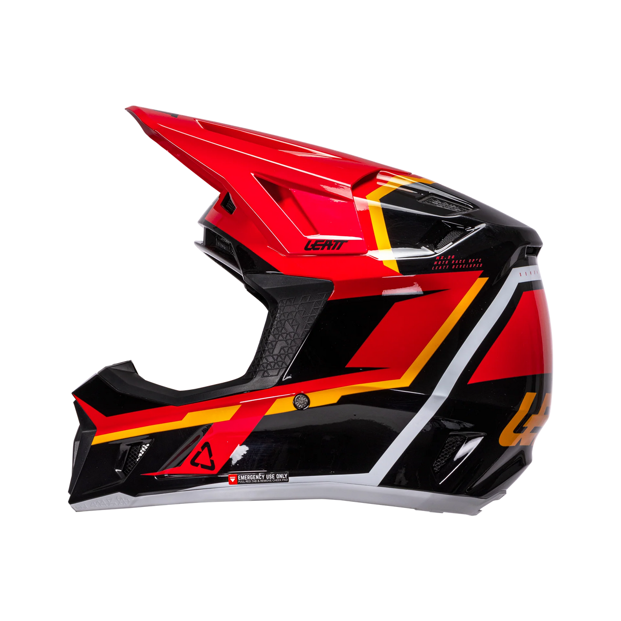 קיט קסדה ומשקף Leatt Moto 7.5 Red V26 - Leatt