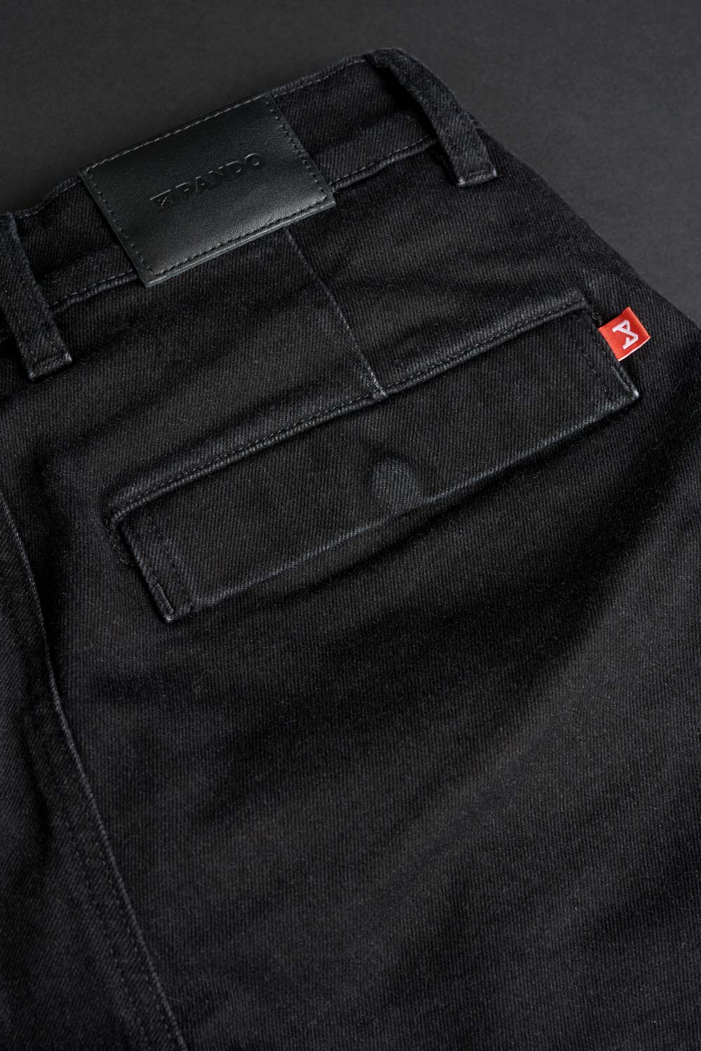 ג'ינס רכיבה MARK Black Jeans AAA - PANDO MOTO