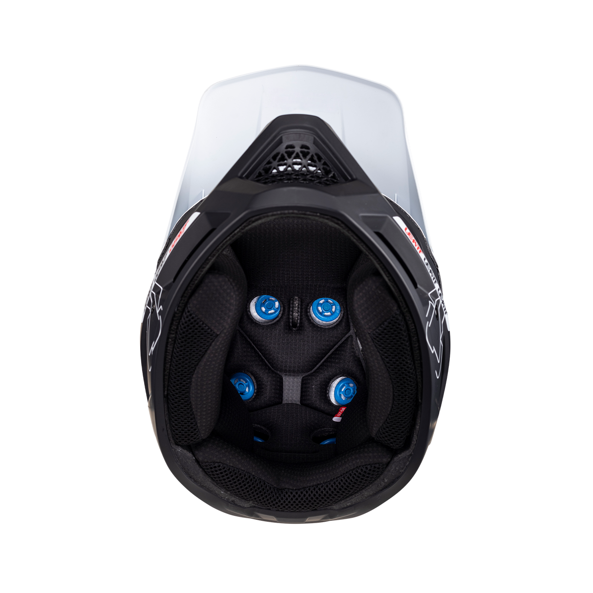 קסדה MTB Gravity 6.0 Carbon V24 White - Leatt