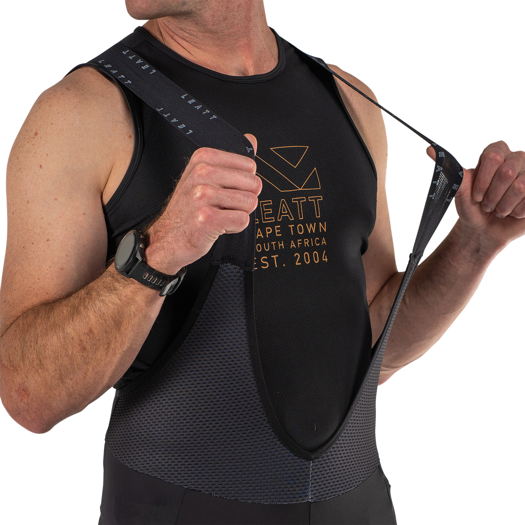 ביב רכיבה קרוס/גראבל MTB 6.0 Endurance Black - Leatt