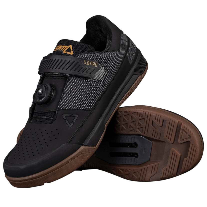 נעלי רכיבה ProClip 5.0 Black - Leatt