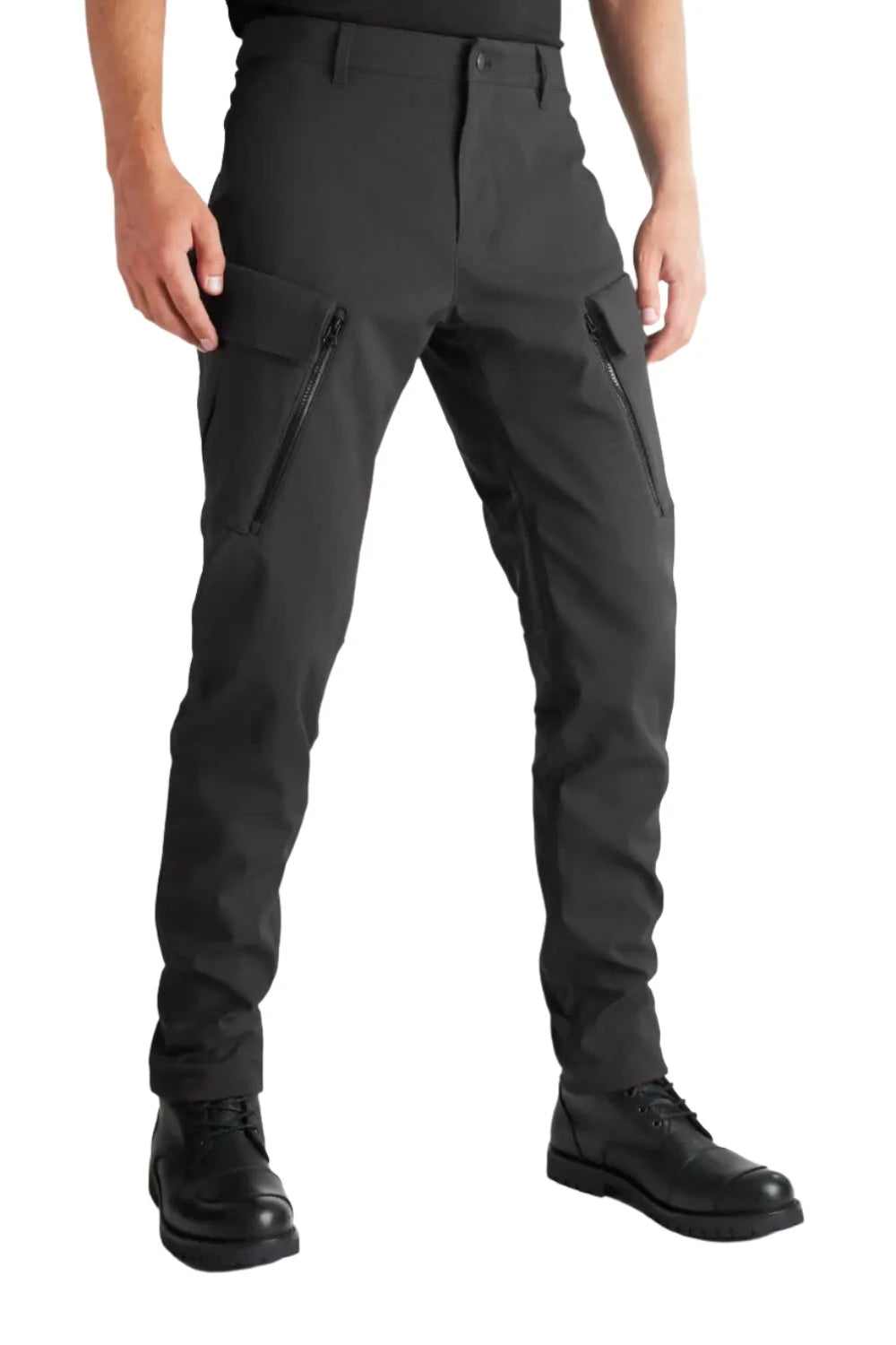 מכנס רכיבה עמיד במים TRITON WP Trousers A Slim Black - PANDO MOTO