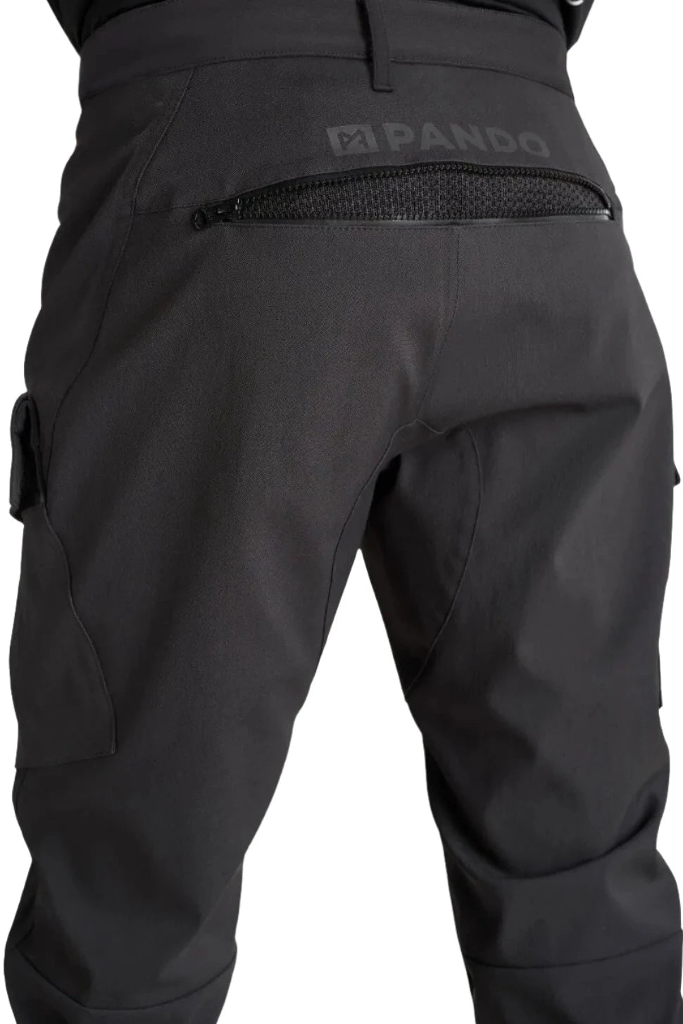 מכנס רכיבה עמיד במים TRITON WP Trousers A Slim Black - PANDO MOTO