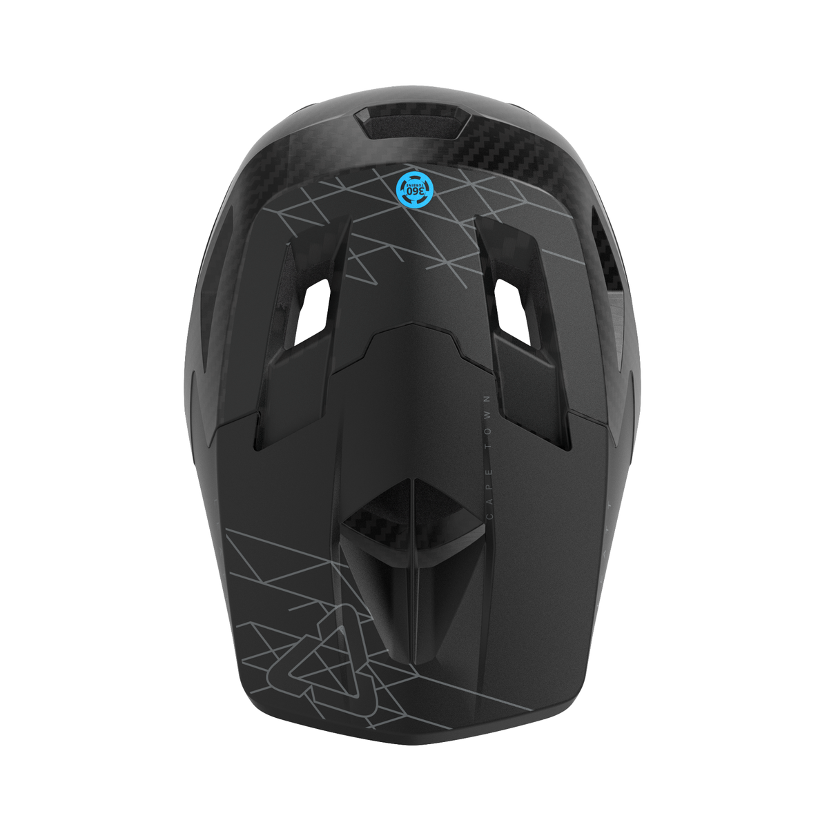 קסדה MTB Gravity 6.0 Carbon V24 Stealth - Leatt