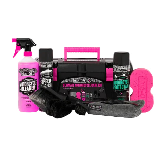 ערכת ניקוי פרימיום לאופנועים Muc-Off Ultimate Kit