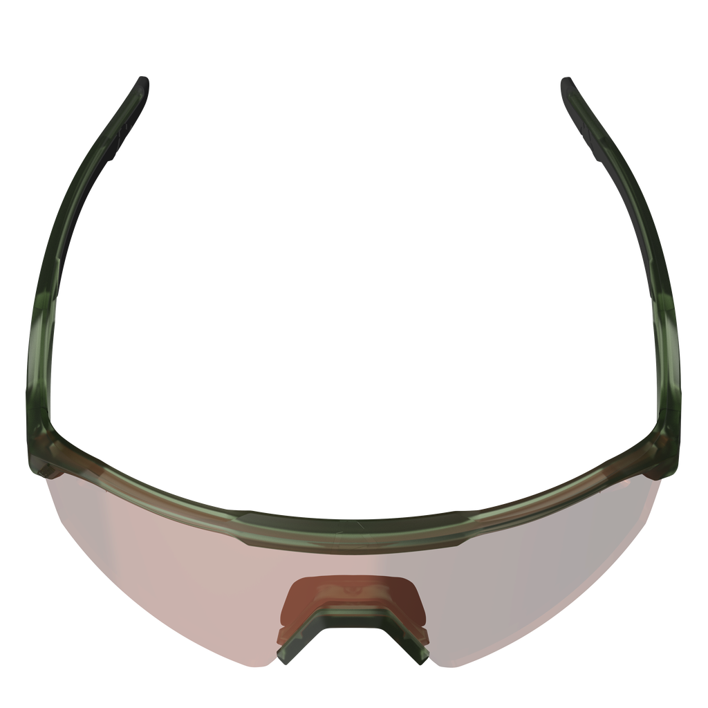 משקפי שמש Leatt SpeedViz Lite Satin Green Iriz Silver 30 VLT - Leatt