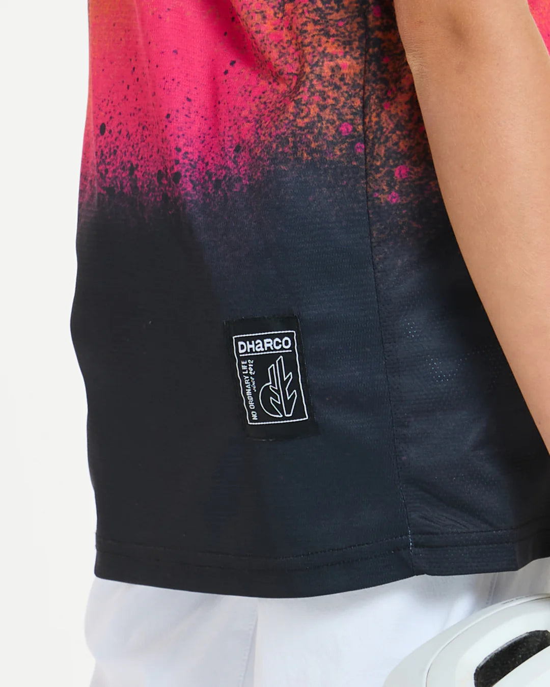 חולצת רכיבה קצרה ילדים Black Snake - DHaRCO