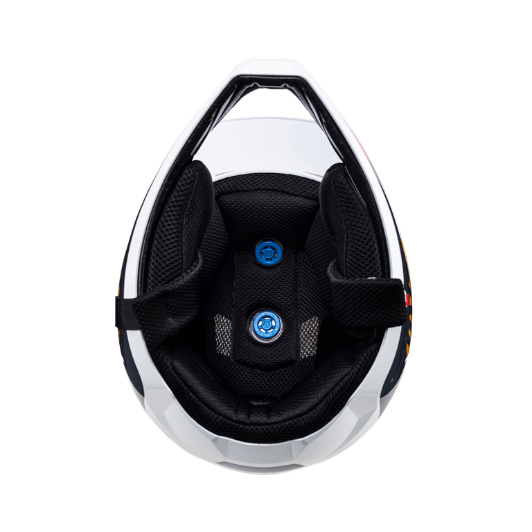 קסדה MTB Gravity 2.0 White/Red V24 - Leatt