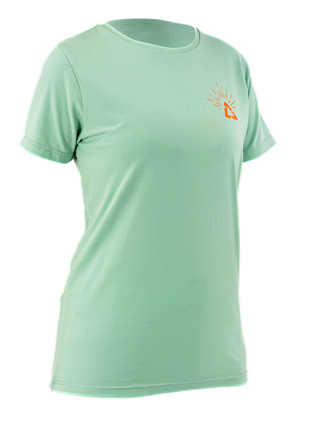 חולצה קצרה נשים Core Jade - LEATT