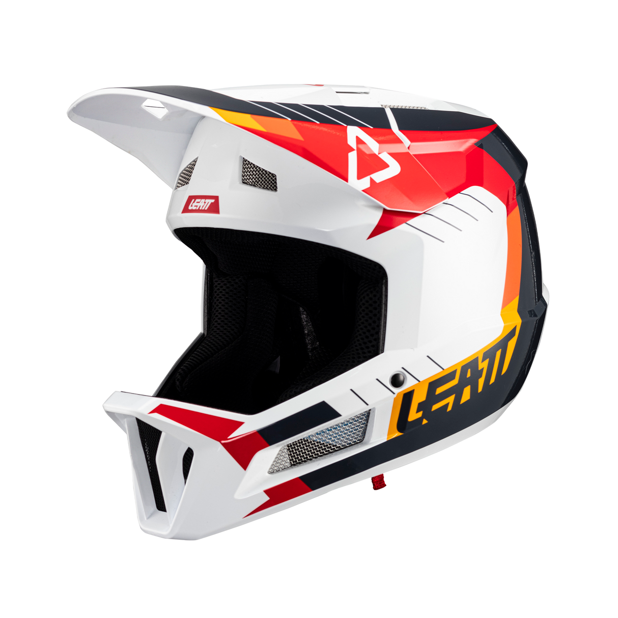 קסדה MTB Gravity 2.0 White/Red V24 - Leatt