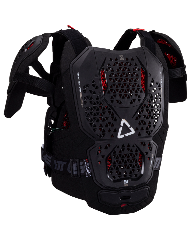 מגן חזה 4.5 Pro Evo Black - Leatt
