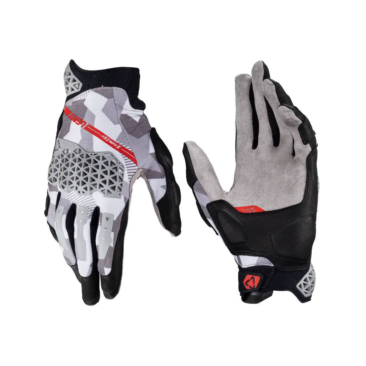 כפפות אדוונצ'ר X-Flow 7.5 Short Steel - Leatt