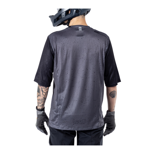 חולצת רכיבה קצרה גברים MTB Enduro 3.0 Graphite V25 - Leatt