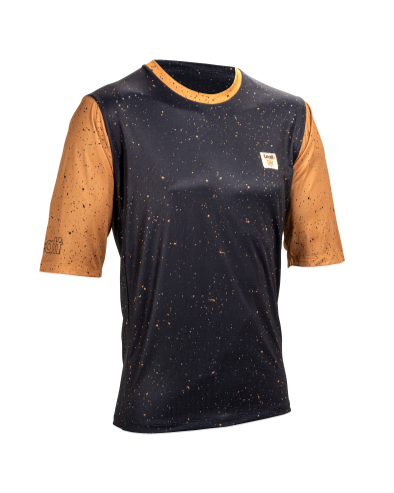 חולצת רכיבה קצרה גברים MTB Enduro 3.0 Rust V25 - Leatt