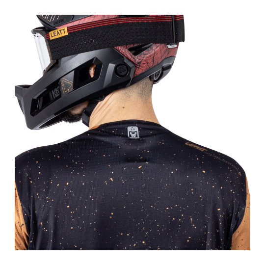 חולצת רכיבה קצרה גברים MTB Enduro 3.0 Rust V25 - Leatt