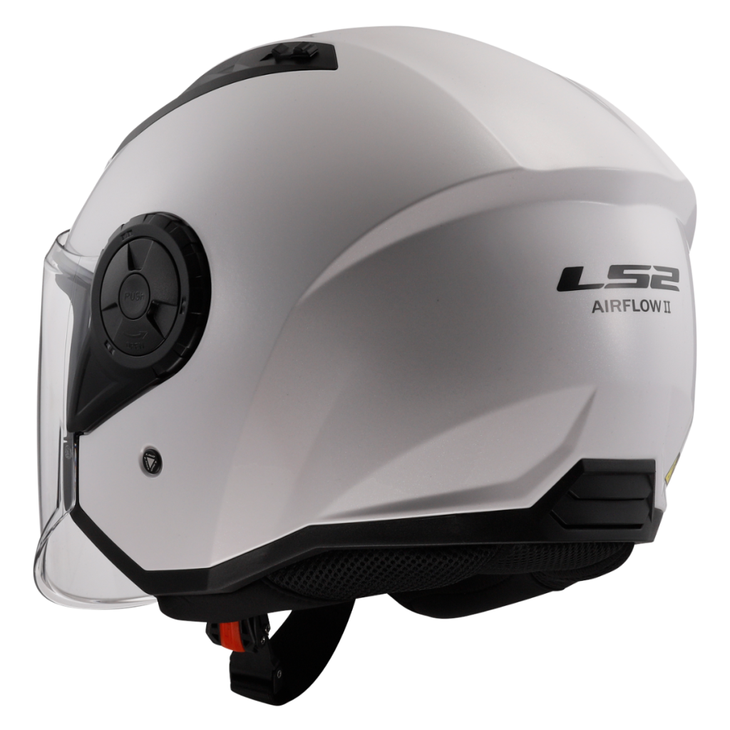 קסדת כביש 3/4 LS2 OF616 AirFlow ll Gloss White לבן מבריק - LS2