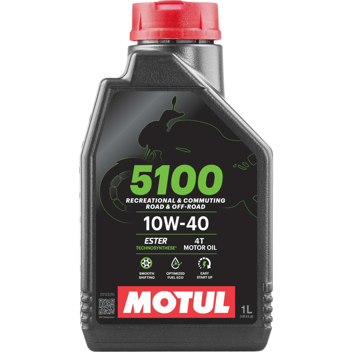 5100 שמן טכנוסינתטי לאופנוע 10W40 1L מבית MOTUL - MOTUL
